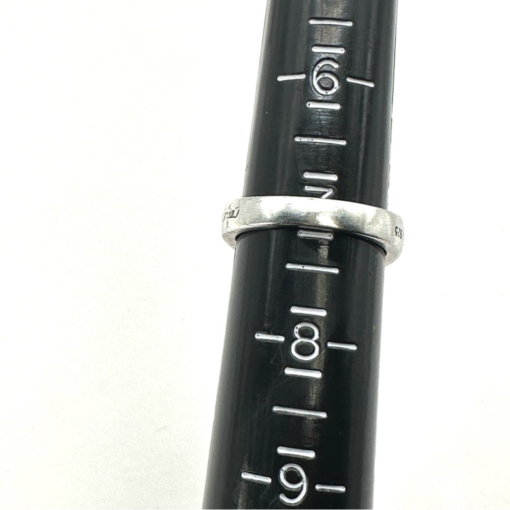 Lagos Vintage Caviar Sterling Silver Cross Ring Size 7 - Picture 10 of 10